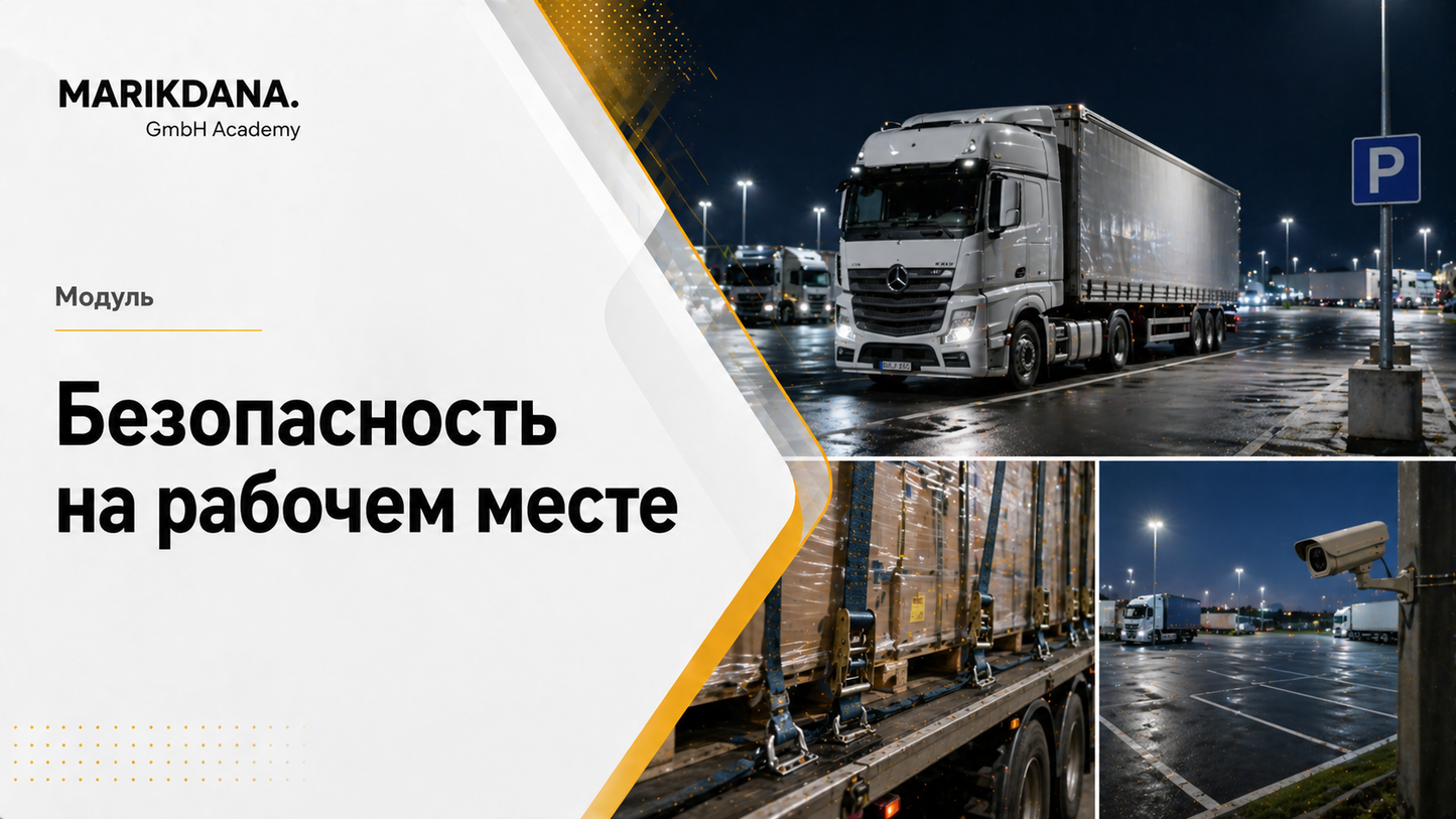 Безопасность на рабочем месте