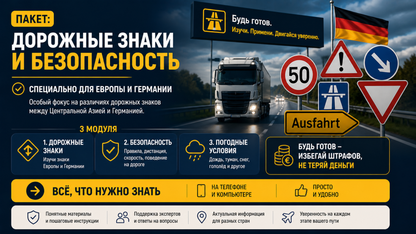 Пакет: Дорожные знаки и безопасность