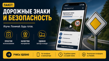 Пакет: Дорожные знаки и безопасность